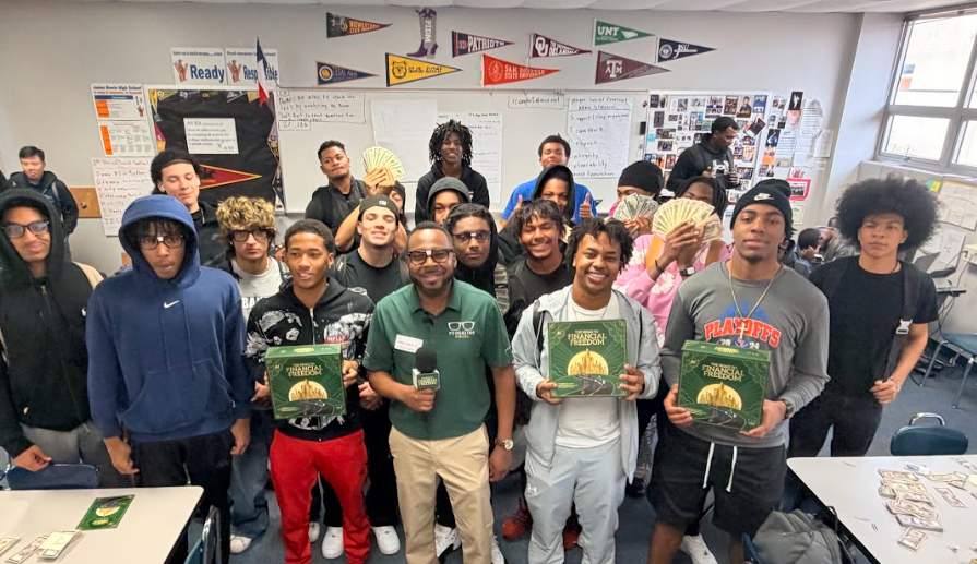 A classroom session with The Road to Financial Freedom