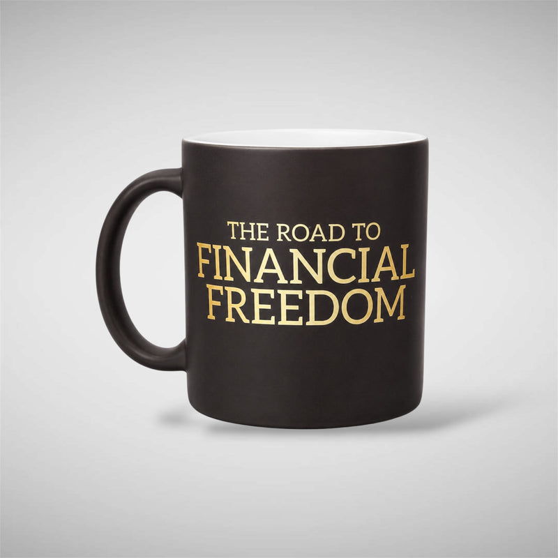 The Road to Financial Freedom Mug
